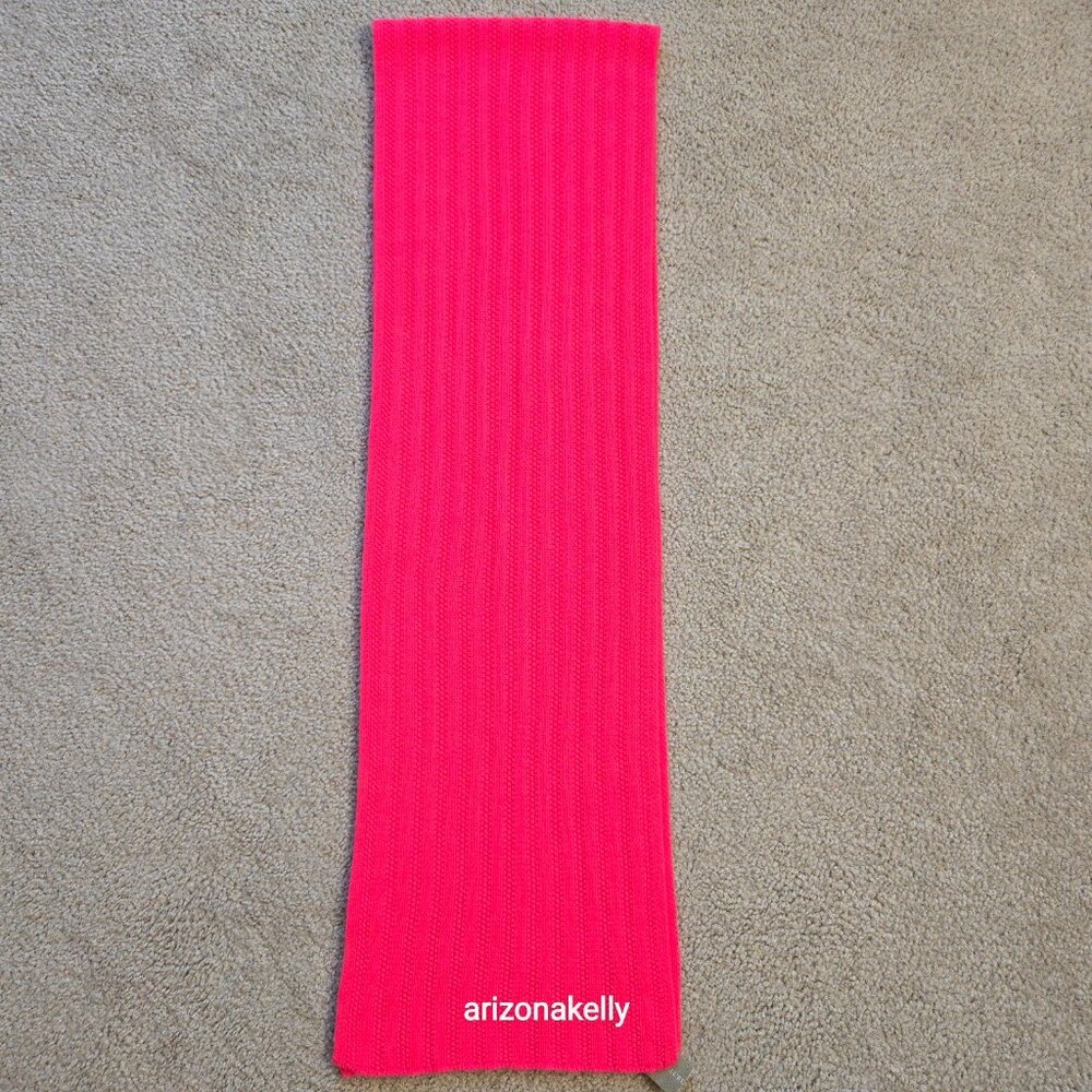 NWT J. Crew Cashmere *HOT PINK* Fuchsia Scarf - Picture 14 of 14